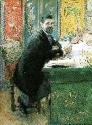 Carl Larsson intendenten vid nationalmuseum gustaf upmark France oil painting artist